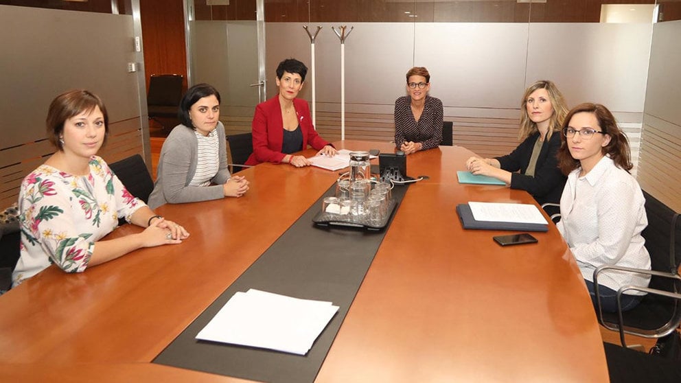 Reunión entre el Gobierno de Navarra y las madres GOBIERNO DE NAVARRA