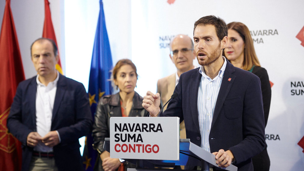 Navarra Suma presenta su campaña electoral para las Elecciones Generales. PABLO LASAOSA 2