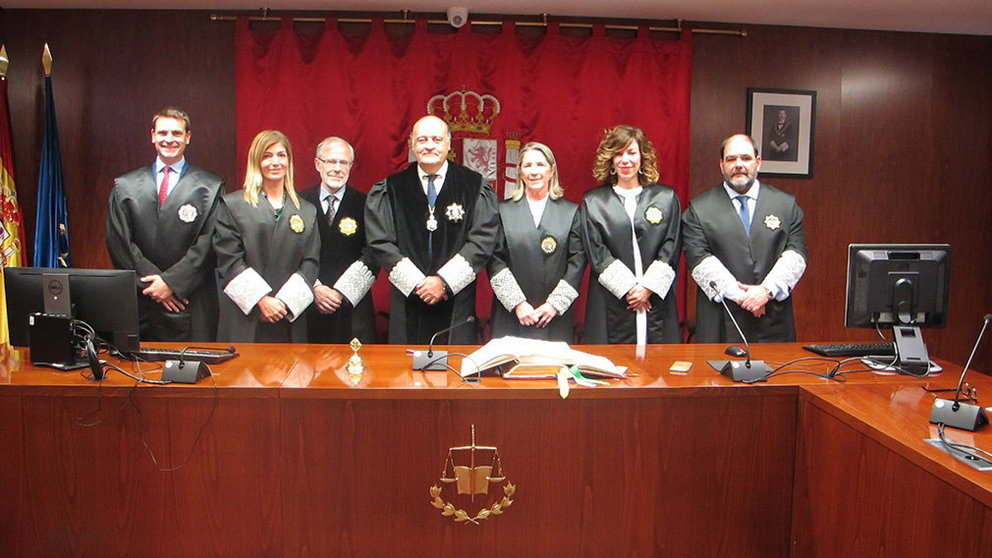 Joaquín Galve toma posesión como presidente del TSJN. CEDIDA