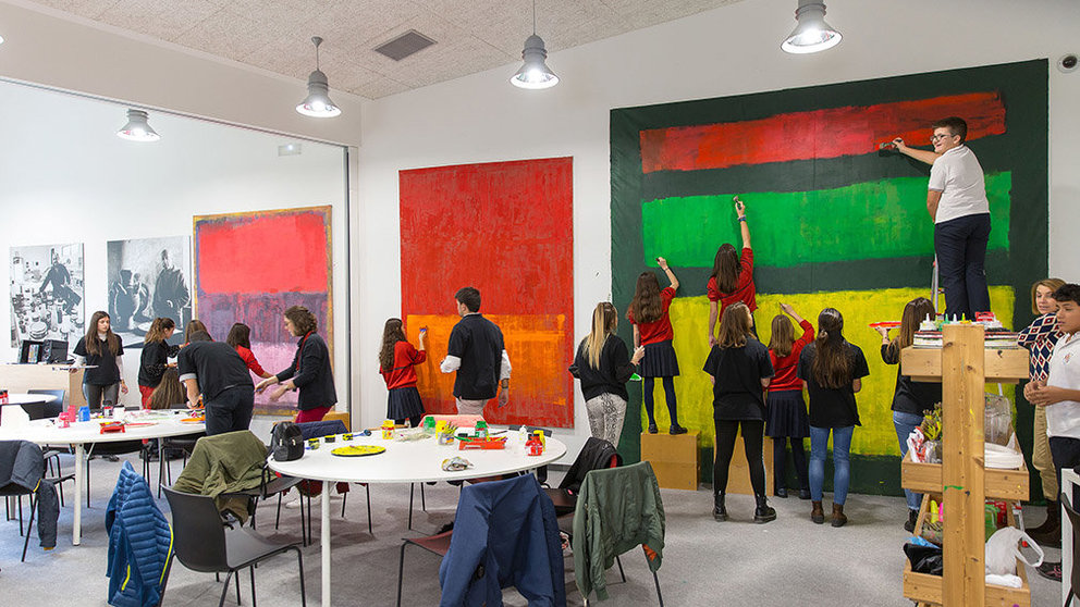 Proyecto Rothko 5.0 del Museo Universidad de Navarra. MANUEL CASTELLS