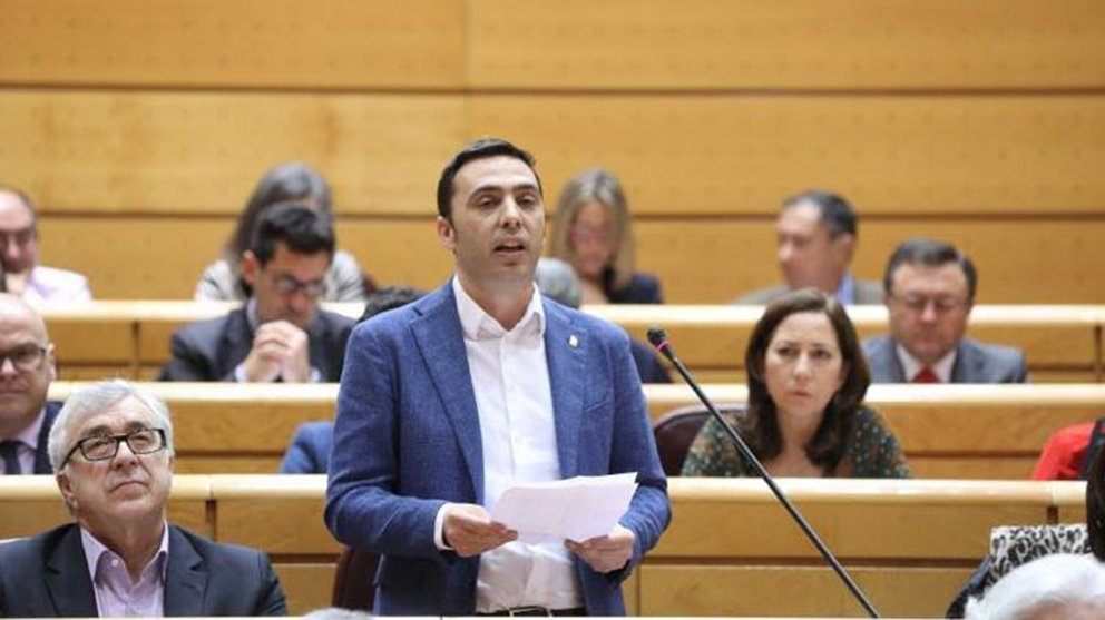 El senador navarro del PSOE Toni Magdaleno CEDIDA