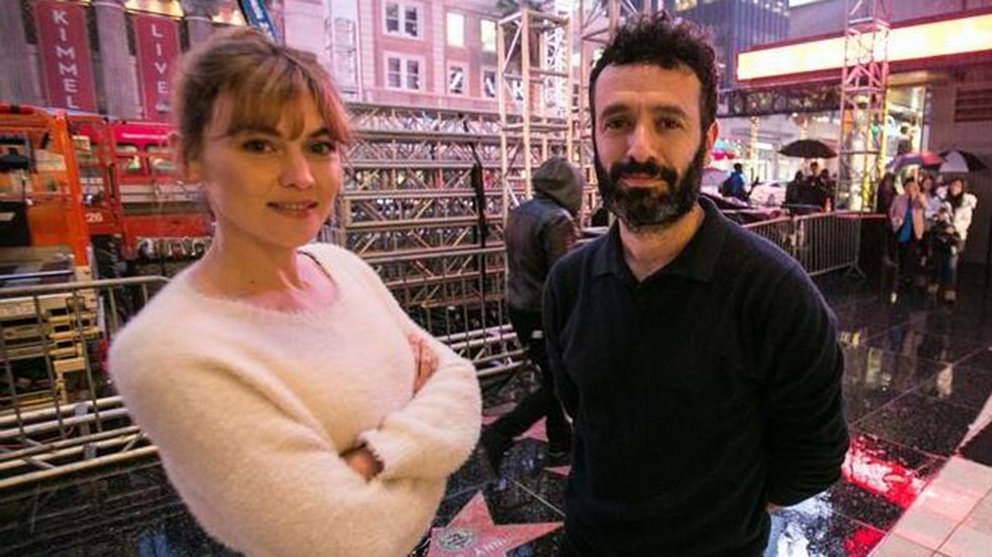 El director Rodrigo Sorogoyen y la actriz Marta Nieto EFE