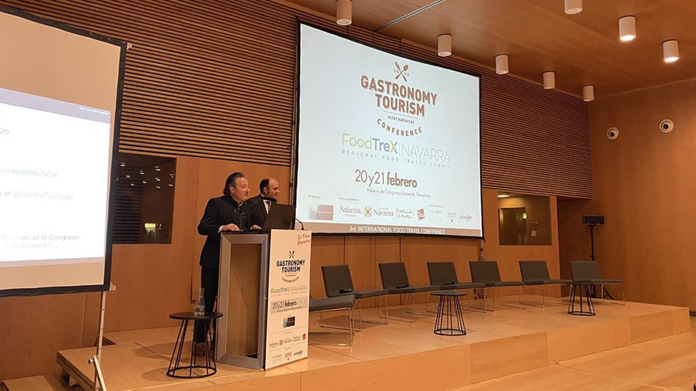 Inauguración del 3º Congreso Internacional de Turismo Gastronómico, FoodTrex Navarra. ASOCIACIÓN DE HOSTELERÍA Y TURISMO DE NAVARRA