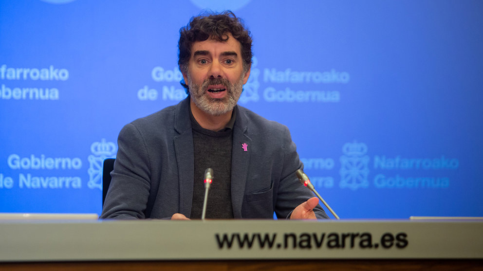 El consejero de Políticas Migratorias y Justicia del Gobierno de Navarra, Eduardo Santos GOBIERNO DE NAVARRA