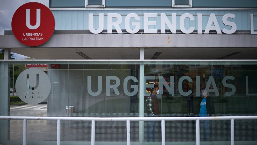 Las urgencias del Hospital de Navarra durante la crisis por coronavirus en Pamplona. Miguel Osés