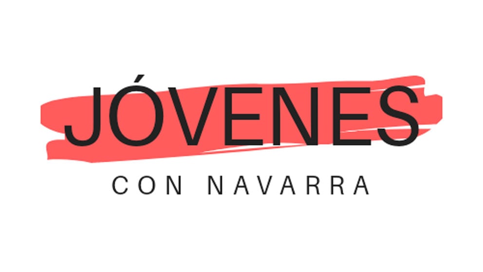 Logo Jóvenes con Navarra. TWITTER