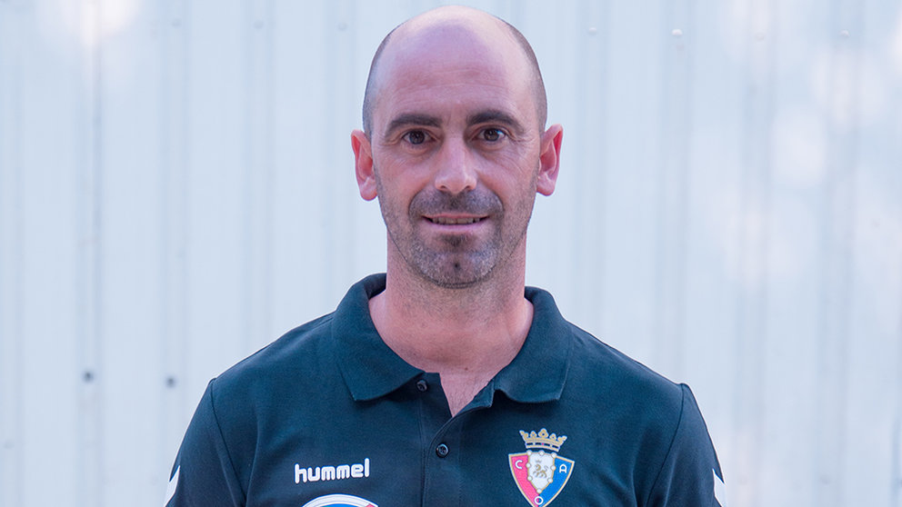 Alfredo Hualde es el nuevo entrenador del Osasuna Orvina de fútbol sala. Cedida.