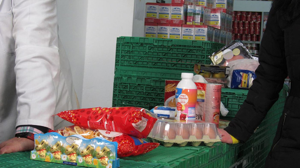 Alimentos para ser entregados a personas desfavorecidas EUROPA PRESS