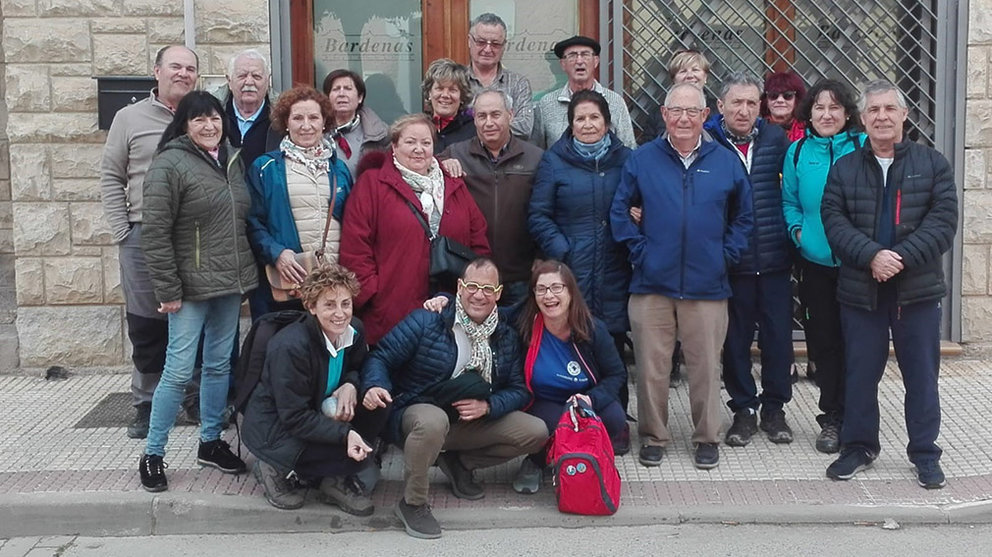 El grupo de voluntarios de la Ribera en Tudela. CEDIDA