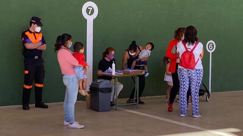 Realización de pruebas de coronavirus a personal y alumnos de escuela de música y del 0-3 años de Villafranca (5) CEDIDA