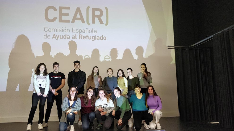 Alumnado del colegio Sagrado Corazón de Pamplona galardonado en los premios de la Red Española de Aprendizaje-Servicio - COLEGIO SAGRADO CORAZÓN PAMPLONA - Archivo