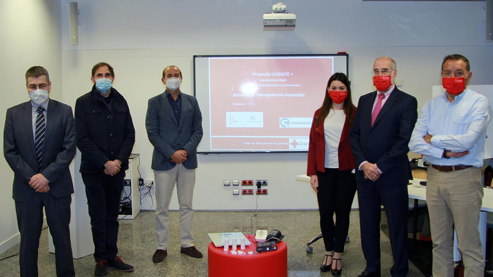Presentación del proyecto 'Cuidate +' de Cruz Roja Navarra. CRUZ ROJA