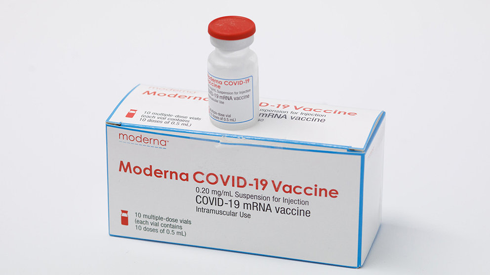 Vacunas de Moderna. GOBIERNO DE NAVARRA