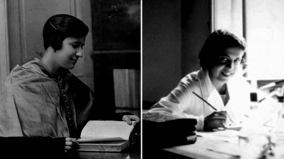 Concepción Zuasti (izquierda) y Dorotea Barnés (derecha), mujeres navarra pioneras en Quimíca que tendrán su reconocimiento en lugares públicos. AYUNTAMIENTO DE PAMPLONA