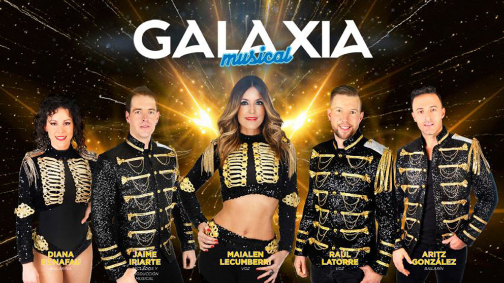 Cartel promocional de Galaxia Musical.
