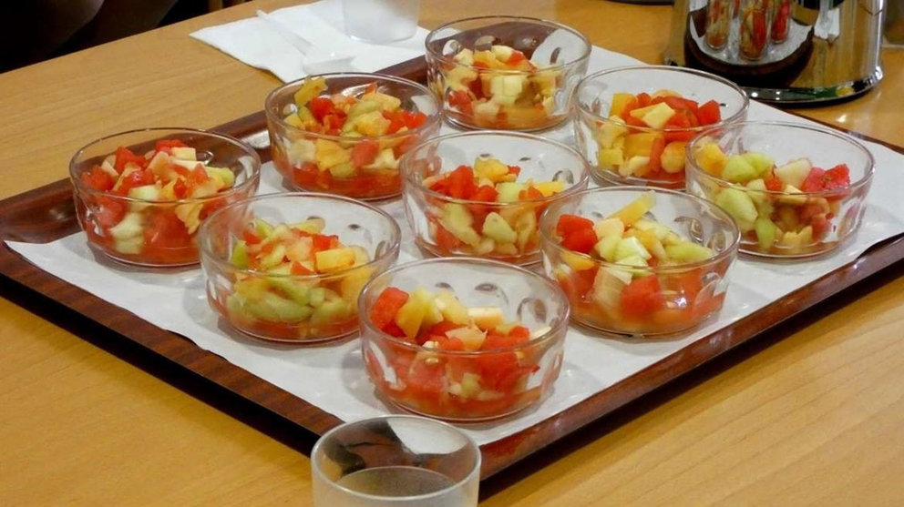 Fruta en un comedor escolar. (Foto de ARCHIVO). Europa Press.