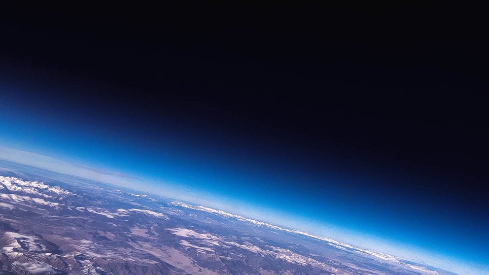Vista de la Tierra desde el espacio. ARCHIVO