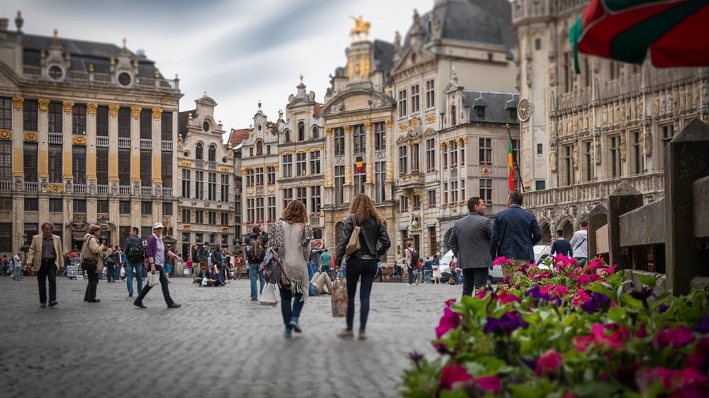 Imagen de la Grande Place de Bruselas. PIXABAY