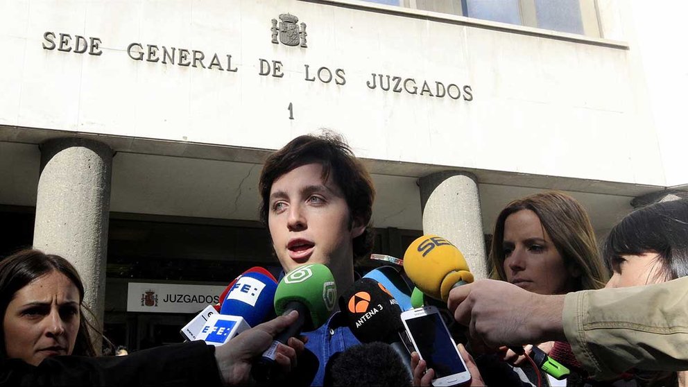 'El Pequeño Nicolás' en los juzgados de Plaza de Castilla - EUROPA PRESS - Archivo