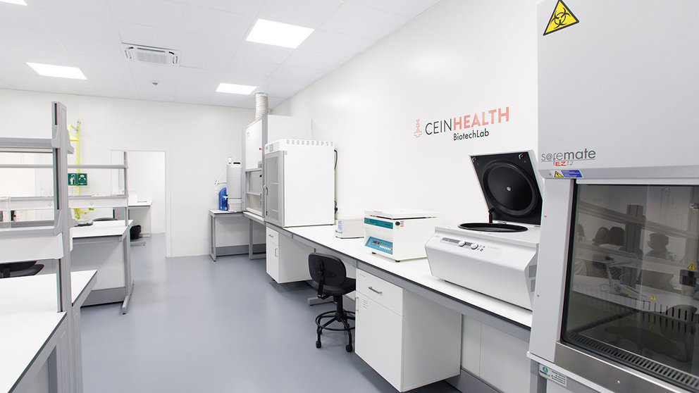 Instalaciones de CEINHealth Biotechlab. GOBIERNO DE NAVARRA