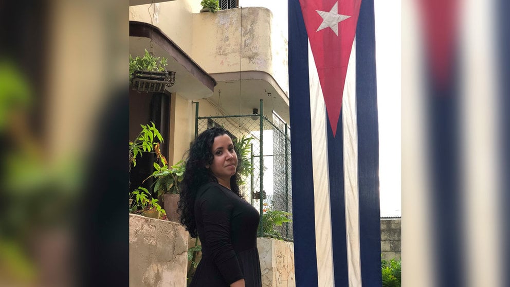 Camila Acosta, corresponsal de ABC detenida en Cuba TWITTER (@CamilaAcostaCu)