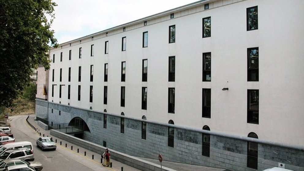 Sede del Departamento de Educación del Gobierno de Navarra. EUROPA PRESS
