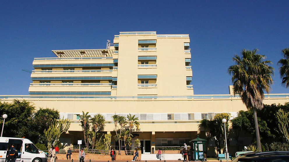 Fachada Hospital Costa del Sol. JUNTA DE ANDALUCÍA