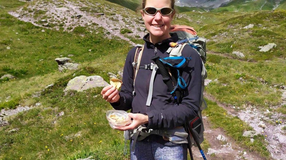Esther Dingley, la montañera inglesa que desapareció en el Pirineo.