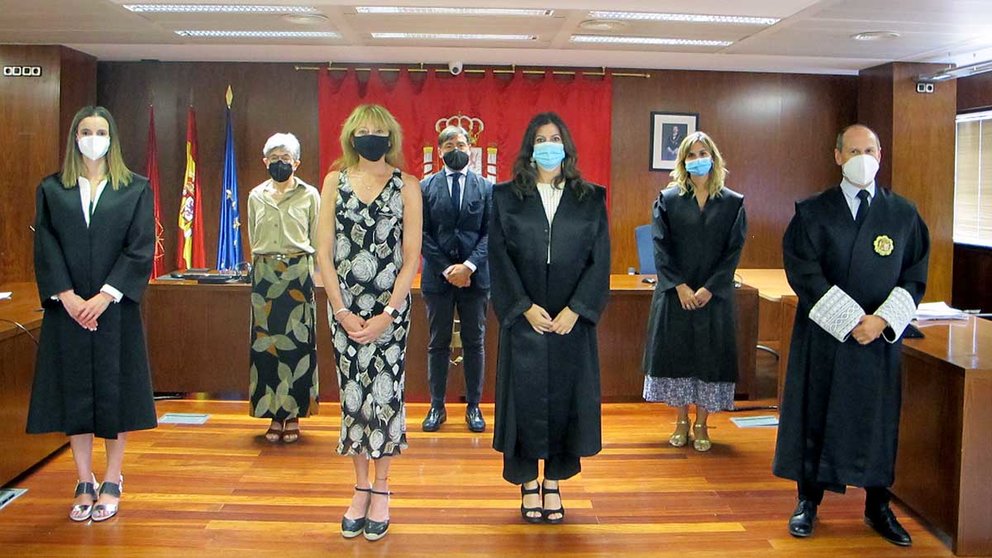 Toman posesión cuatro magistrados suplentes y tres juezas sustitutas para los juzgados de Navarra. - TSJN