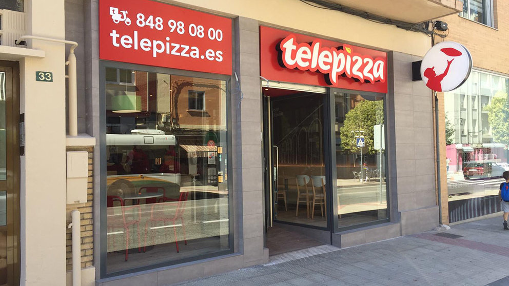 Nuevo local de Telepizza en Noáin. TELEPIZZA