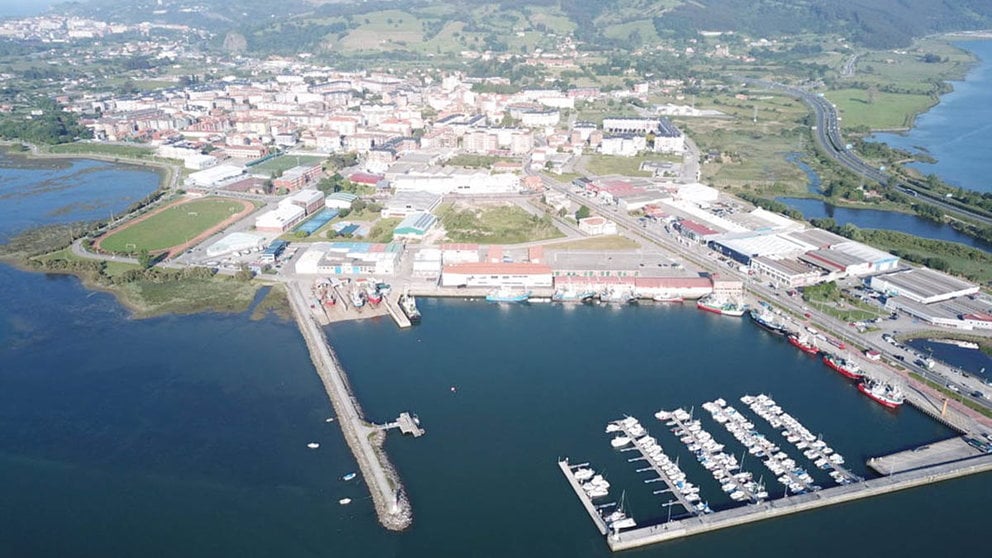 Imagen aérea del municipio de Colindres. EUROPA PRESS