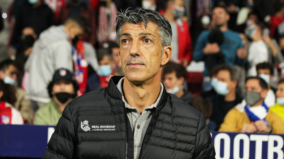 Imanol Alguacil es el entrenador de la Real Sociedad de fútbol.
AFP7 /  Europa Press.