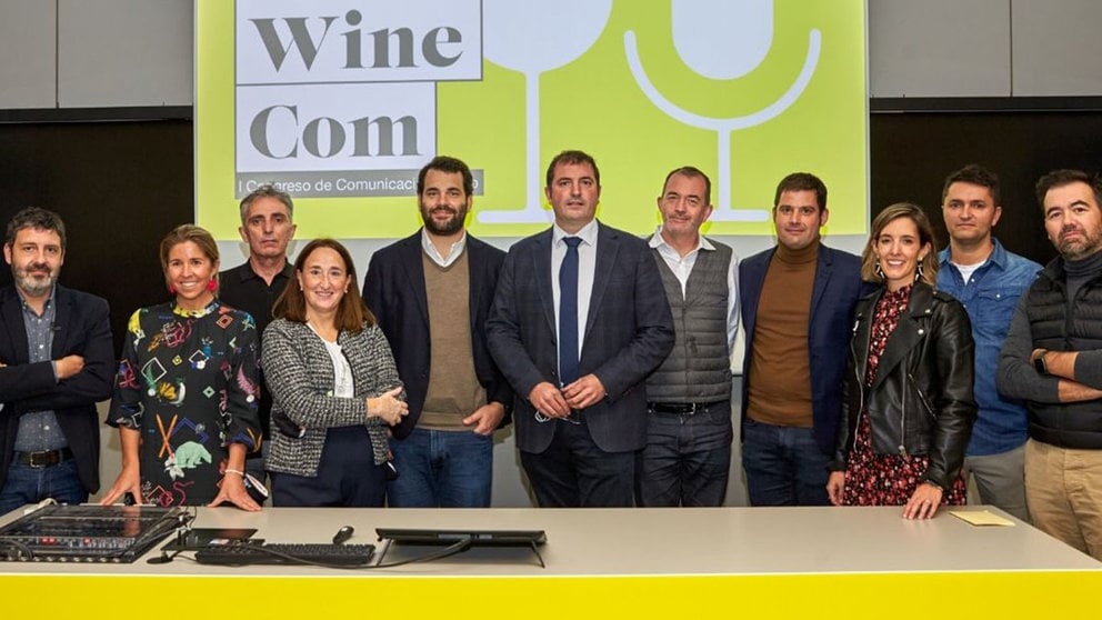 Celebración de #WineCom, el I Congreso de Vino y Comunicación organizado por la D.O. Navarra en colaboración con la Facultad de Comunicación de la Universidad de Navarra.