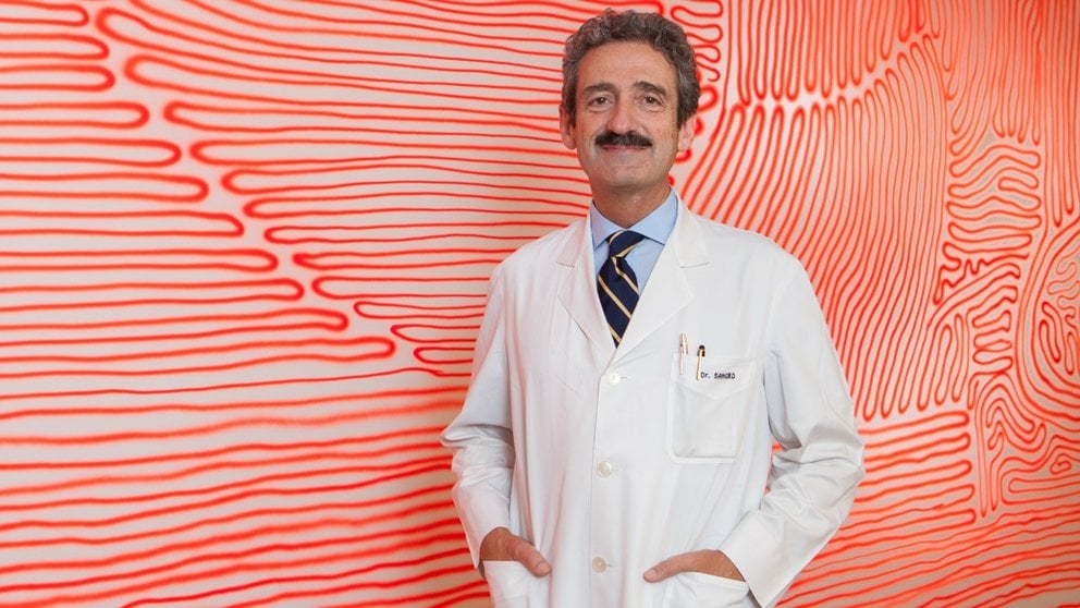 El doctor Bruno Sangro, director de la Unidad de Hepatología de la Clínica Universidad de Navarra. CEDIDA