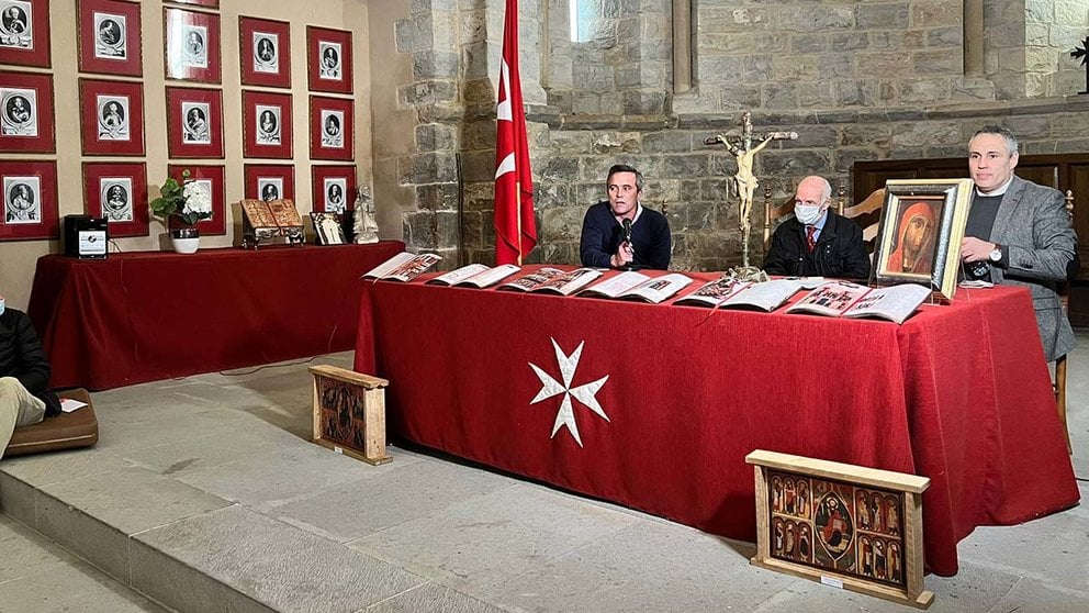 La Cendea de Cizur y la Orden de Malta presentan una exposición de manuscritos medievales. AYUNTAMIENTO CENDEA DE CIZUR