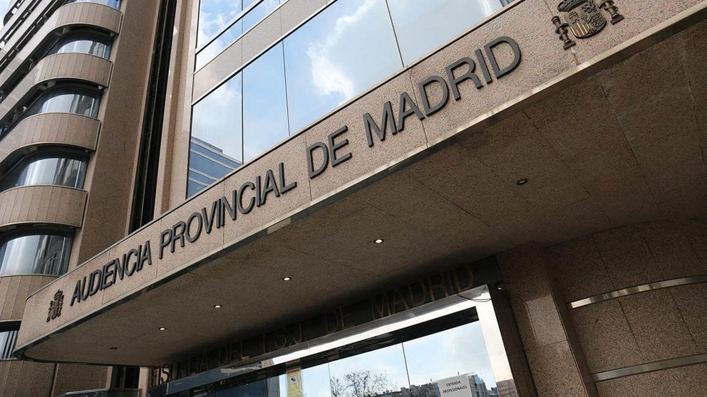 Fachada de la Audiencia Provincial de Madrid. EUROPA PRESS