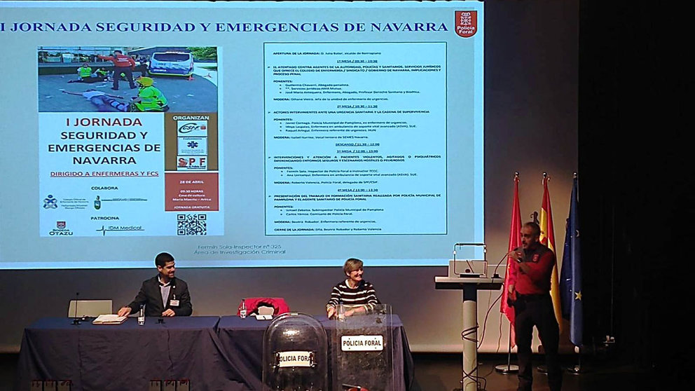 Policías y enfermeras unidos para mejorar la coordinación en las actuaciones de emergencia CEDIDA