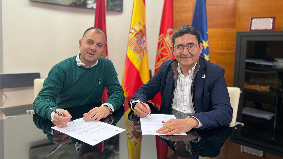 El Ayuntamiento de Fustiñana firma un convenio de colaboración con la Fundación Bequal por el desarrollo sostenible del municipio. AYUNTAMIENTO DE FUSTIÑANA