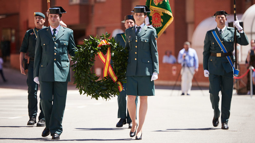 La Guardia Civil de Navarra celebra el 178º aniversario de su Fundación. PABLO LASAOSA