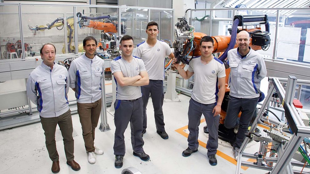 Premio aprendices Volkswagen Academy Navarra