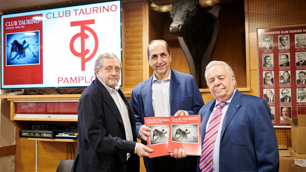 El Club Taurino de Pamplona presenta su revista 2022. PABLO LASAOSA