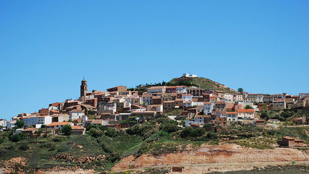 Vista panorámica de la localidad riojana de Ausejo, a escasos kilómetros de Navarra. JUANJE 271 / WIKIPEDIA COMMONS