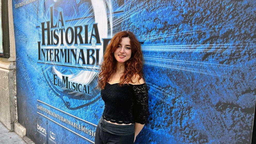 La actriz navarra Alba Cuartero protagoniza el musical de La Historia Interminable en el papel de la Emperatriz Infantil. CEDIDA