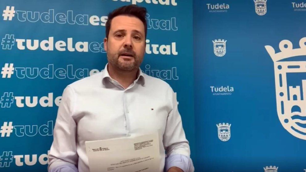Alejandro Toquero, alcalde de Tudela.