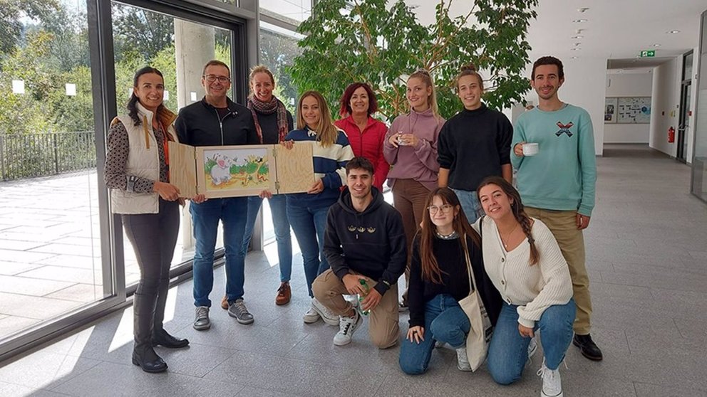 Siete estudiantes de la UPNA participan en Alemania en un programa intensivo para futuros docentes de inglés. - UPNA