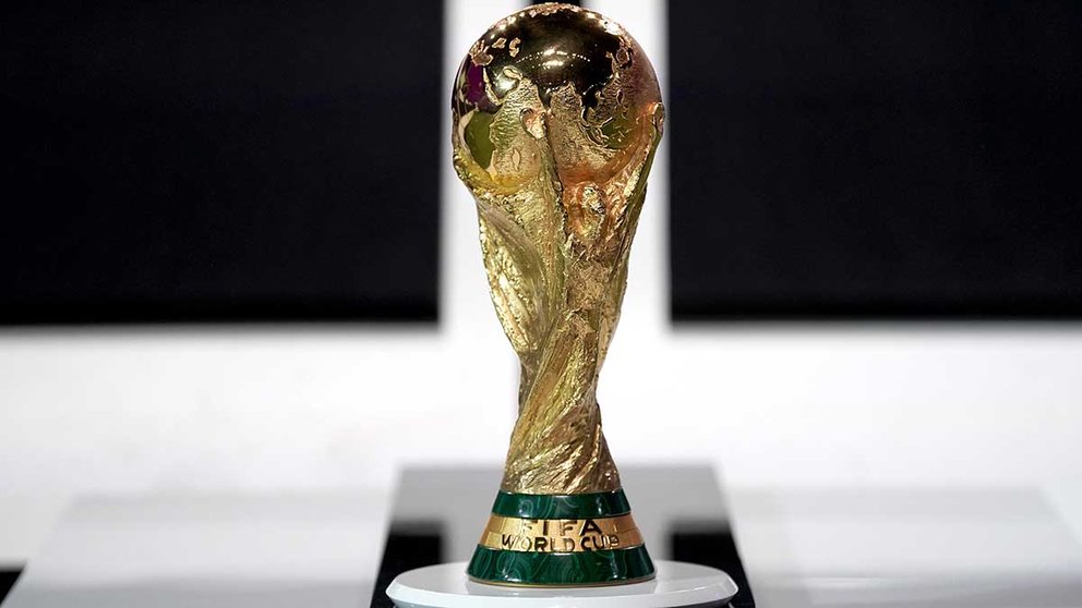 El trofeo de la copa del Mundo de fútbol. ARCHIVO