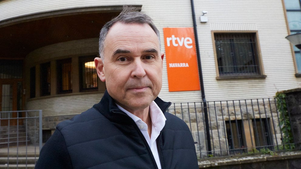 Javier Izu, nuevo director de RTVE en Navarra. IÑIGO ALZUGARAY