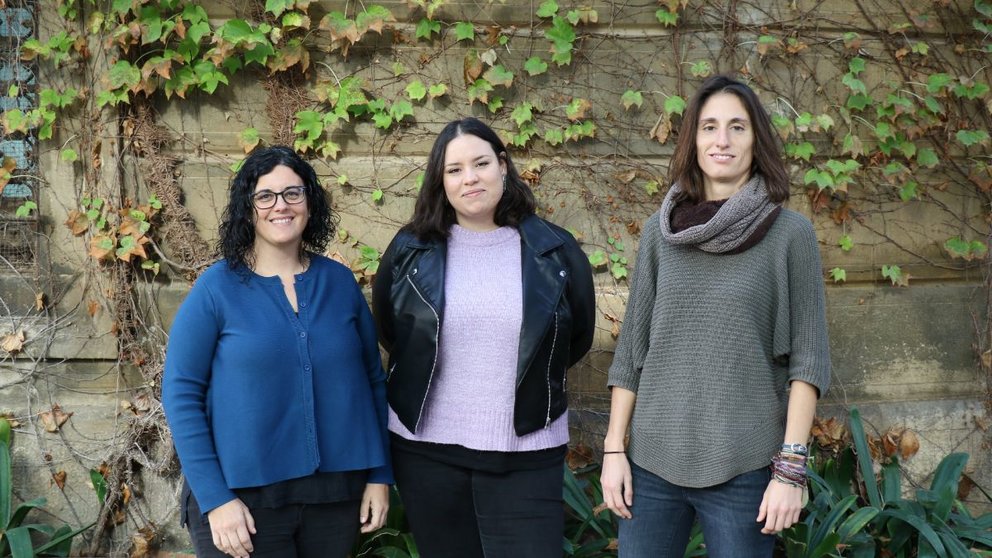 Marta Crous Bou, Blanca-Rodriguez y Natalia Vilor investigadoras de estos estudios. CEDIDA