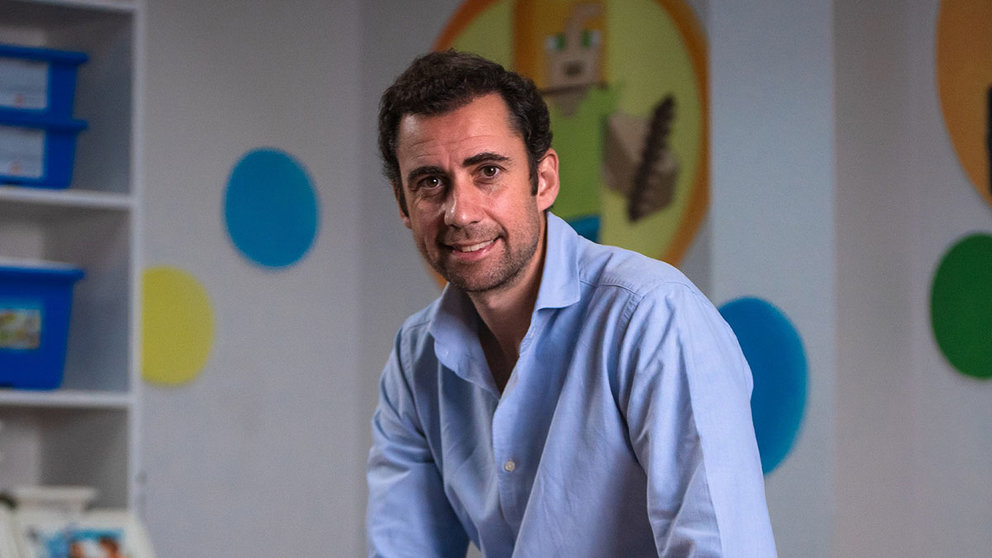 Borja Templado, fundador de Robots in Action, empresa financiada por MicroBank. CEDIDA