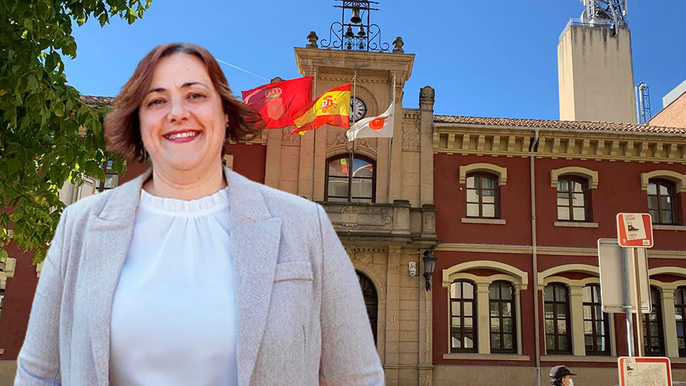 Marta Ruiz de Alda, candidata de UPN a la alcaldía de Estella en las elecciones de mayo de 2023.